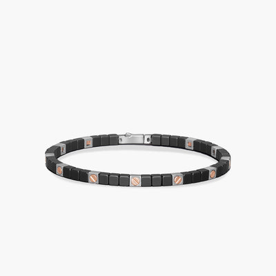 Barakà Cyborg Ceramic Two-Tone Black Ceramic Bracelet - Baraka product