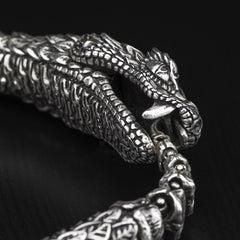 William Henry Ouroboros Snake Bracelet