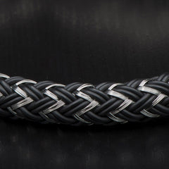 William Henry Full Circle Snake Cord Bracelet