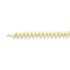 1 Carat Alternating Marquise Diamond Bracelet