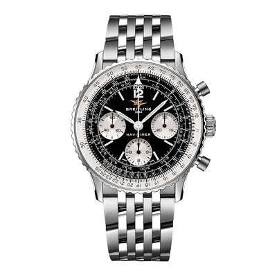 Breitling Navitimer B09 Chronograph 41 in Black on Bracelet - Breitling product