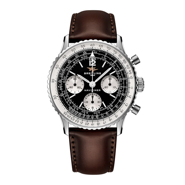 Breitling Navitimer B09 Chronograph 41 in Black on Strap