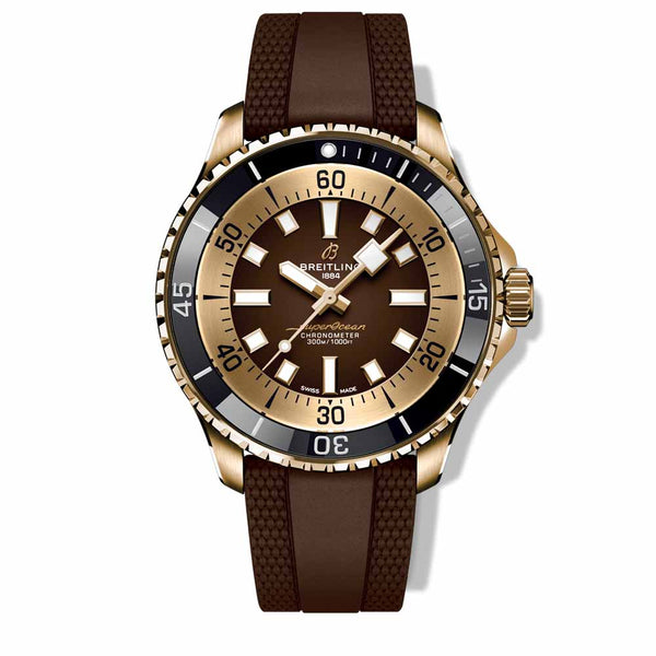 BREITLING ブラウン ボストンバッグ Breitling Superocean 44, Bronze, N17376201Q1S1 – J.R.DUNN