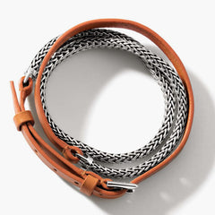 John Hardy Icon Leather Wrap