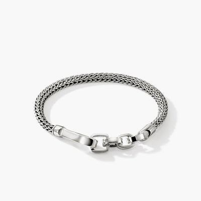 John Hardy Extra Small Sterling Silver Chain Bracelet with Hook Clasp - John Hardy product