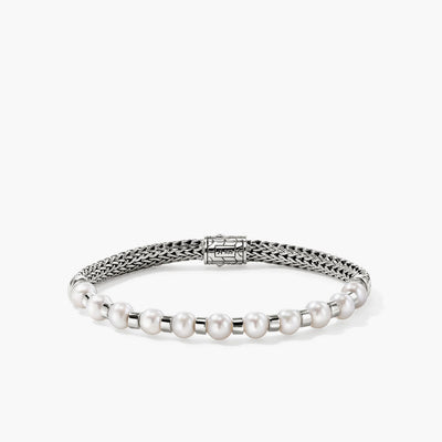 John Hardy Essentials 5mm Pearl Bracelet in Silver - John Hardy product