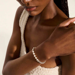 John Hardy Essentials 5mm Pearl Bracelet in Silver