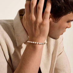 John Hardy Essentials 5mm Pearl Bracelet in Silver