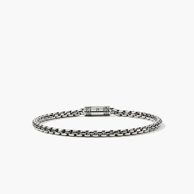John Hardy Small Silver Box Chain Bracelet - 3.7mm - John Hardy product