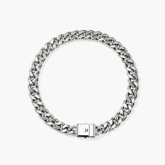 John Hardy Silver Curb Chain Bracelet - 7mm