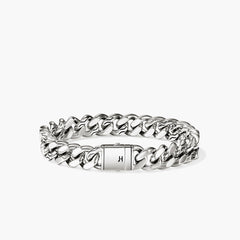 John Hardy Large Silver Curb Chain Bracelet - 11mm
