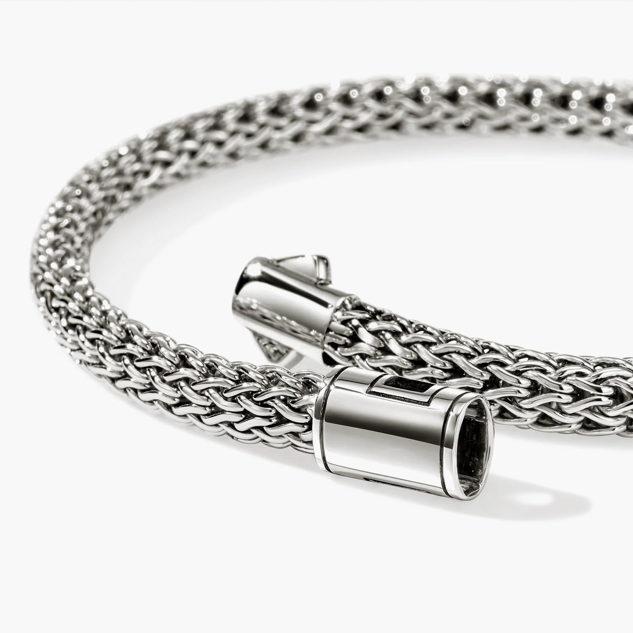 John Hardy Icon 5mm Silver Bracelet with Chain Clasp