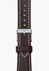TUDOR Black Bay 58 925 with 39mm Silver Case and Brown Leather Bracelet