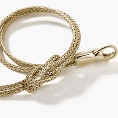 John Hardy Gold Love Knot Double Row Bracelet