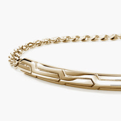 John Hardy Icon 50 Curb Link Bracelet in 14K Yellow Gold