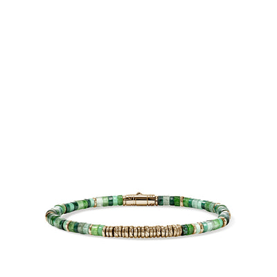 John Hardy Heishi Green Beaded Bracelet - John Hardy product