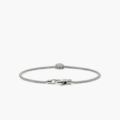 John Hardy Essential Diamond Pavé Bracelet in Sterling Silver