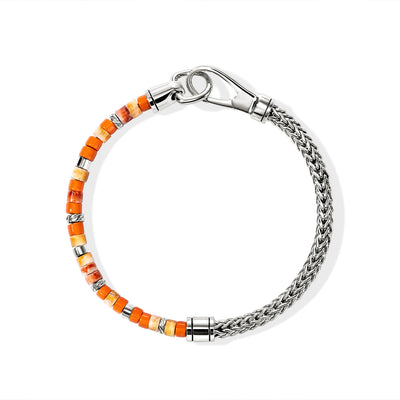 John Hardy Heishi Halfway Orange Bead Bracelet - John Hardy product