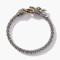 John Hardy Naga Dragon Gold & Silver Bracelet