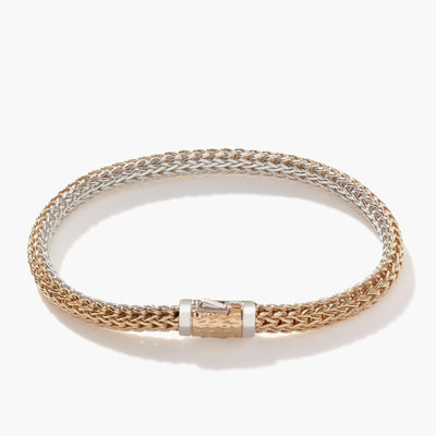 John Hardy Classic Chain Gold & Silver 5mm Reversible Bracelet - John Hardy product