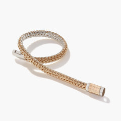John Hardy Classic Chain Gold & Silver 5mm Reversible Bracelet