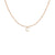EF Collection Diamond Initial Charm in Yellow gold