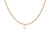 EF Collection Diamond Initial Charm in Yellow gold
