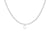 EF Collection Diamond Initial Charm in White gold