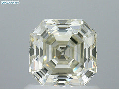 Diamond Asscher 1.09ct VVS2