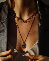 Carbon & Hyde Etoile Locket Necklace