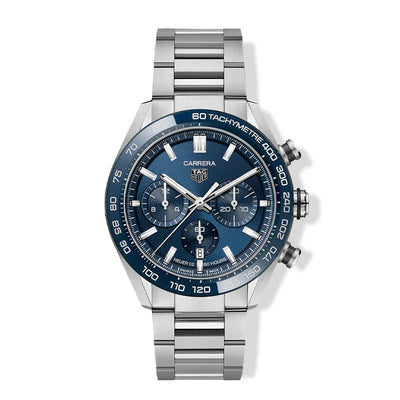 TAG Heuer Carrera 02 Blue Sport Chronograph Watch - 44mm - Tag Heuer product