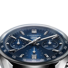 TAG HEUER Blue Carrera Chronograph - 39mm