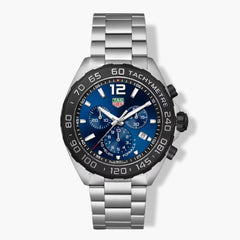 TAG Heuer Formula 1 Chronograph Quartz Blue Dial Black Bezel - 43mm
