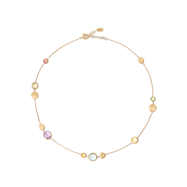 Marco Bicego Jaipur Color Mixed Gemstones 16.25" Necklace
