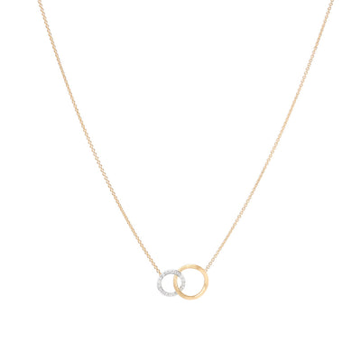 Marco Bicego Jaipur Link 18kt Yellow Gold & Diamond Circles Necklace - Marco Bicego product
