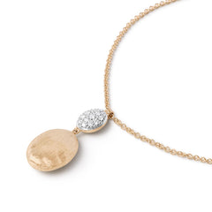 Marco Bicego Siviglia 18kt Yellow Gold Diamond 16.5" Necklace