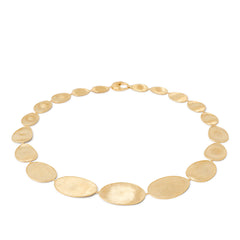 Marco Bicego Lunaria Graduated Gold Necklace - 18 Inches