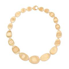 Marco Bicego Lunaria Graduated Gold Necklace - 18 Inches