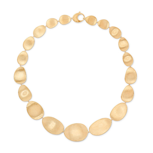 Marco Bicego Lunaria Graduated Gold Necklace - 18 Inches