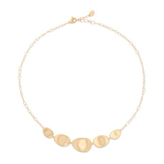 Marco Bicego Lunaria Yellow Gold 5 Leaf Necklace