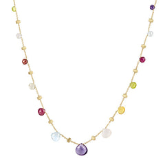 Marco Bicego Paradise 18kt Yellow Gold Gemstone 16.5" Necklace