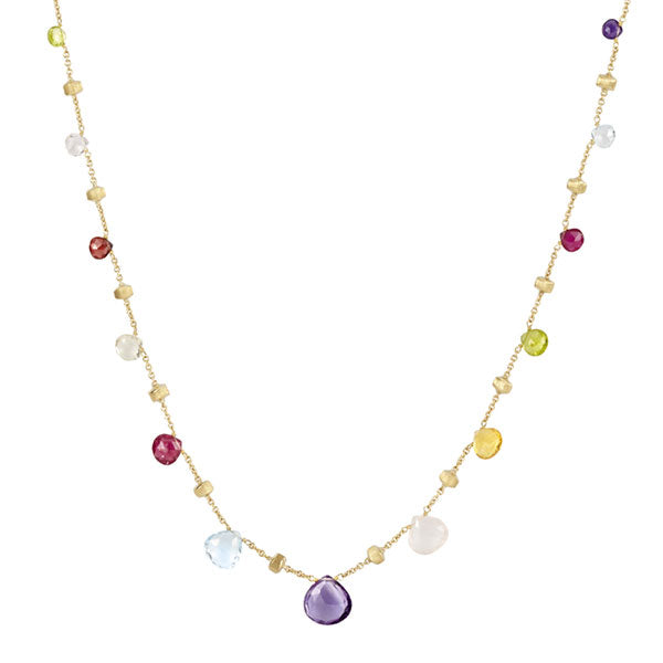 Marco Bicego Paradise 18kt Yellow Gold Gemstone 16.5" Necklace