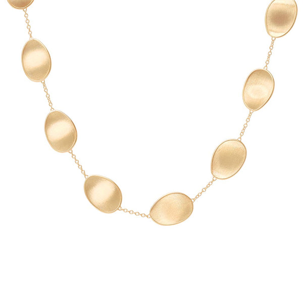 Marco Bicego Lunaria Yellow Gold Station Necklace