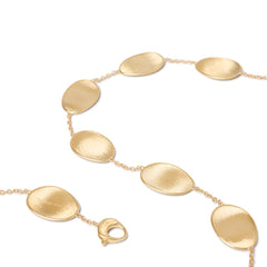 Marco Bicego Lunaria Yellow Gold Station Necklace