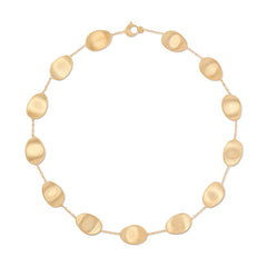Marco Bicego Lunaria Yellow Gold Station Necklace