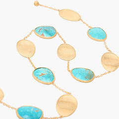 Marco Bicego Lunaria Turquoise Long Necklace