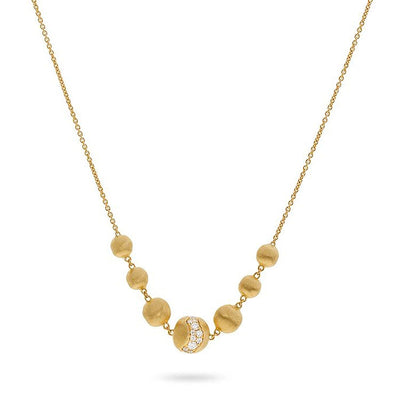 Marco Bicego Africa Constellation Yellow Gold Diamond Station Necklace - Marco Bicego product