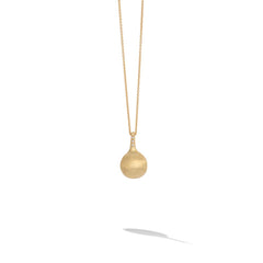 Marco Bicego Africa Boules Gold and Diamond Necklace