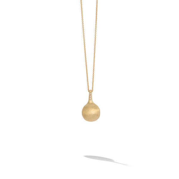 Marco Bicego Africa Boules Gold and Diamond Necklace