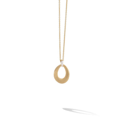 Marco Bicego Lucia Gold Loop Pendant Necklace with Diamonds - Marco Bicego product